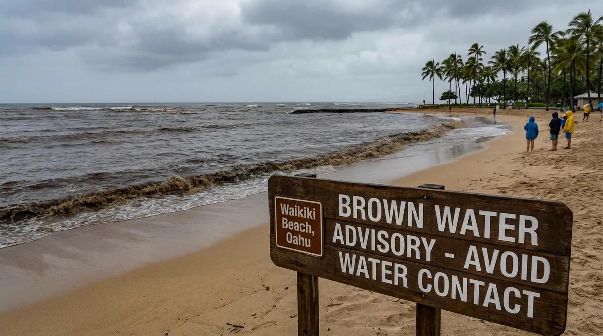 Brown Water Advisory in Hawaii: When Is It Safe to Swim After Rain?